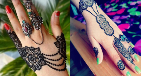 Back Hand Mehandi Design