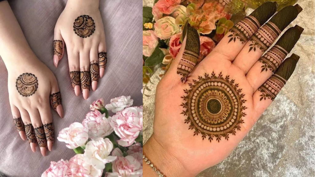 Short Hand Mehndi Design