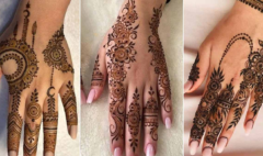 Short Hand Mehndi Design