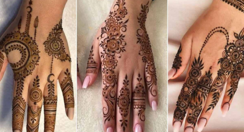 Short Hand Mehndi Design