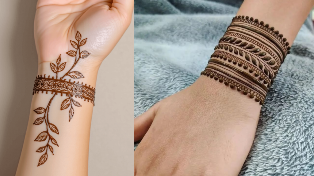 Short Hand Mehndi Design