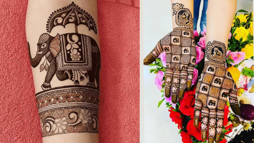 Unique Mehndi Design