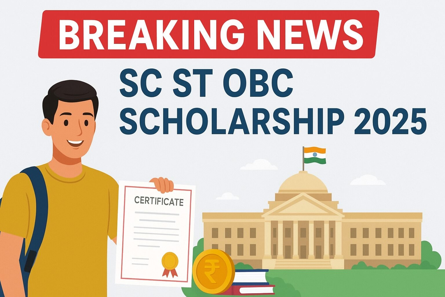SC ST OBC Scholarship 2025
