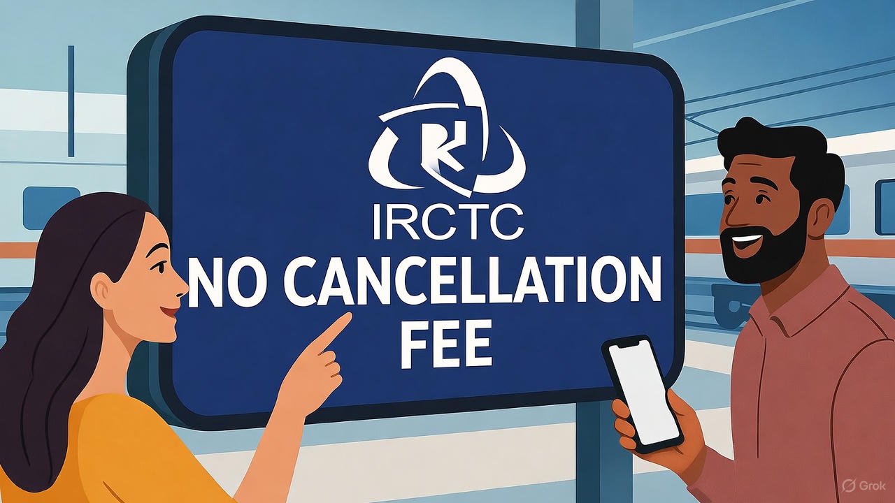 आईआरसीटीसी ने पेश की नो-कैंसिलेशन फी टिकट