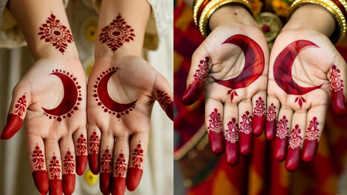 Karwa chauth Aalta Hand Design