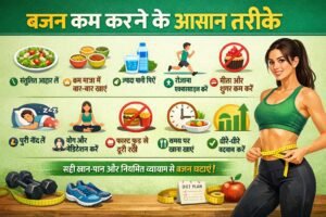 वजन कम करने के आसान तरीके