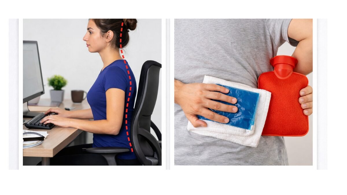 कमर और पीठ दर्द में राहत