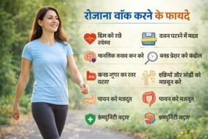 रोज़ाना वॉक करने के फायदे