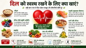 दिल को स्वस्थ रखने के लिए क्या खाएं?