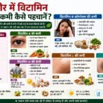 शरीर में विटामिन की कमी कैसे पहचानें?