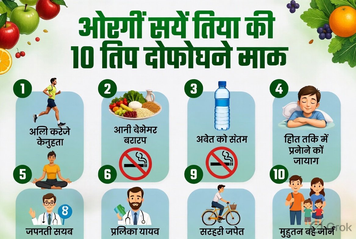 स्वस्थ जीवनशैली अपनाने के 10 आसान और प्रभावी तरीके