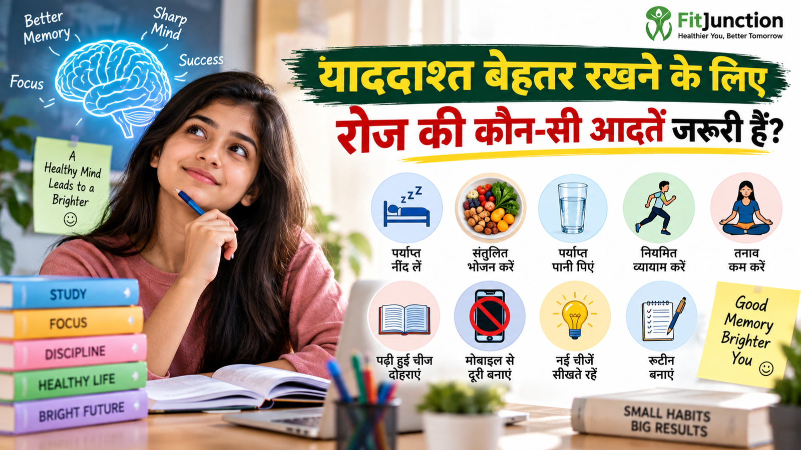 याददाश्त बेहतर रखने के लिए रोज की कौन-सी आदतें जरूरी हैं