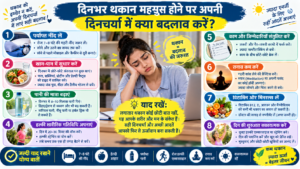 दिनभर की थकान कम करने के आसान उपाय