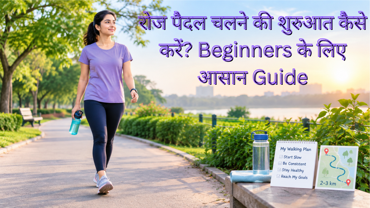 रोज पैदल चलने की शुरुआत कैसे करें Beginners के लिए आसान Guide