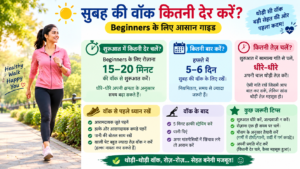 सुबह की वॉक: आसान सेहत गाइड