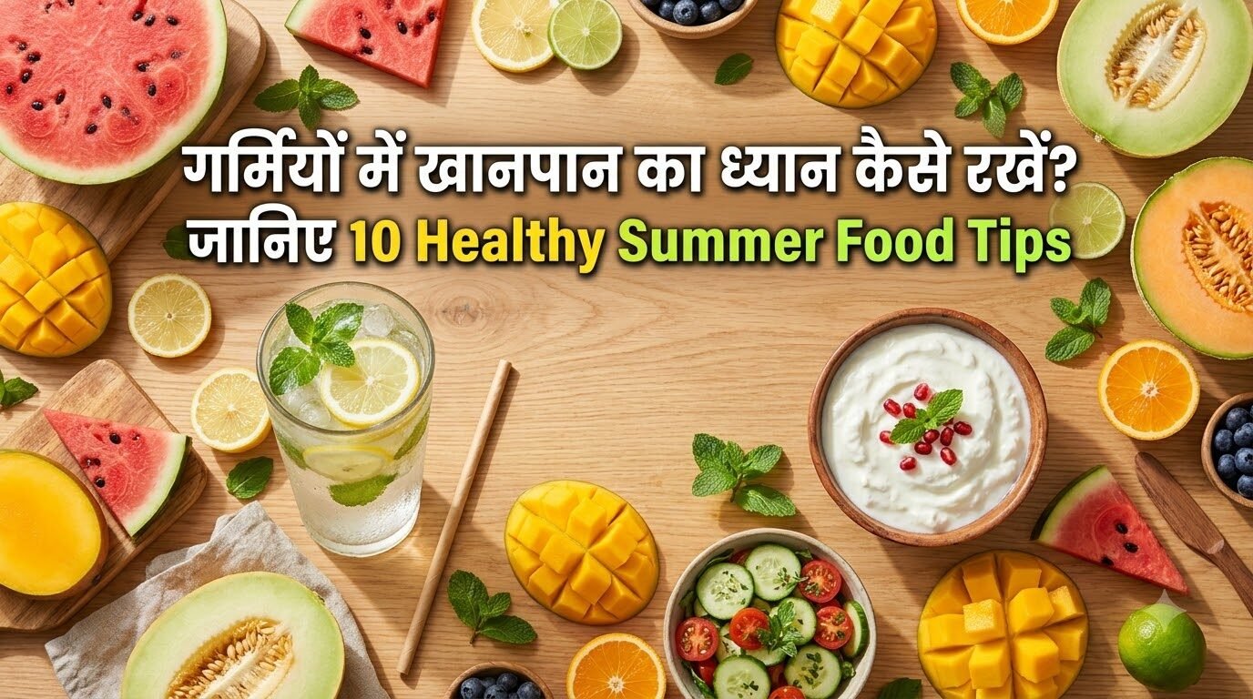गर्मियों में खानपान का ध्यान कैसे रखें
