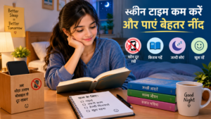 स्क्रीन टाइम कम करने के लिए रात की Routine कैसे बनाएं? जानें आसान तरीके